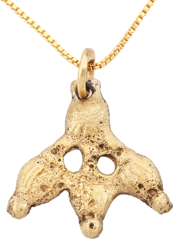 MEDIEVAL TREFOIL PENDANT, 10th-15th CENTURY - Fagan Arms