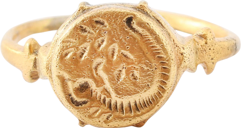 FINE ROMAN SIGNET RING, 1ST-4TH CENTURY AD, SIZE 9 - Fagan Arms