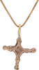 EUROPEAN CONVERT’S CROSS NECKLACE, 9TH-10TH CENTURY - Fagan Arms