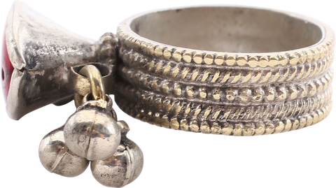 GYPSY FORTUNE TELLER’S RING, EASTERN EUROPE, 19TH CENTURY, SIZE 11 - The History Gift Store