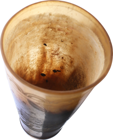 FINE PENNSYLVANIA HORN CUP, 18TH-EARLY 19TH CENTURY - Fagan Arms