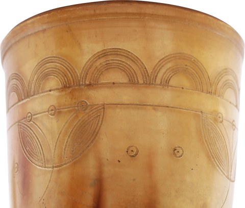 FINE PENNSYLVANIA HORN CUP, 18TH-EARLY 19TH CENTURY - Fagan Arms