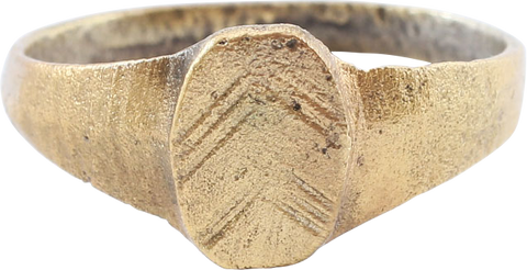 MEDIEVAL ENGLISH RING, 6th-12th CENTURY, SIZE 9 1/2 - The History Gift Store