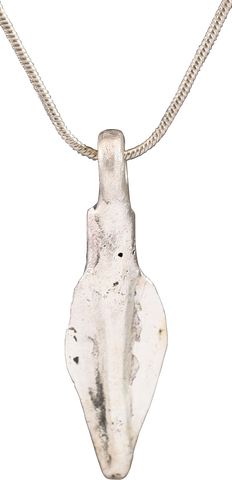 FINE GREEK ARROWHEAD PENDANT NECKLACE, C. 8TH-3RD CENTURY BC - Fagan Arms