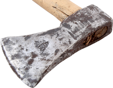 COLONIAL AMERICAN SQUARE POLL HATCHET C.1720-70 - Fagan Arms
