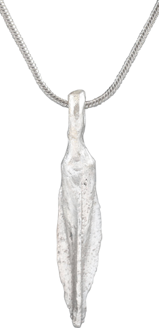 HELLENISTIC GREEK ARROWHEAD PENDANT NECKLACE, 300 - 100 BC - Fagan Arms