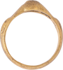 EUROPEAN LADIES FASHION RING C.1300-1400, SIZE 8 ¾ - The History Gift Store