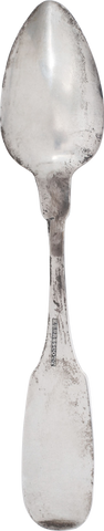 AMERICAN COLONIAL OR FEDERAL SILVER SPOON C.1785-1810 - The History Gift Store