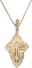 EASTERN EUROPEAN CHRISTIAN CROSS NECKLACE - The History Gift Store