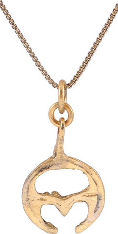 FINE VIKING LUNAR PENDANT NECKLACE, LATE 10th-11th CENTURY AD - The History Gift Store