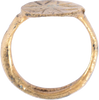 ROMAN/BYZANTINE CHRISTENING OR BAPTISM RING, C. 2ND-6TH CENTURY AD - Fagan Arms