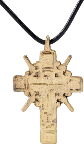 FINE LARGE EASTERN EUROPEAN CROSS, 17TH CENTURY - Fagan Arms