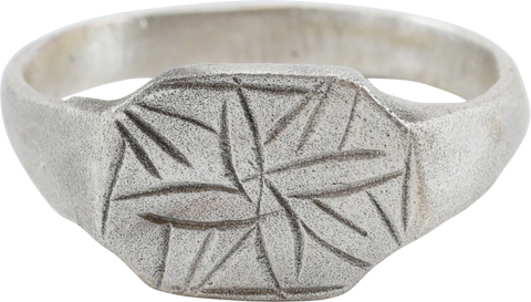EUROPEAN CHRISTIAN RING, 1400-1600 SIZE 10 - The History Gift Store