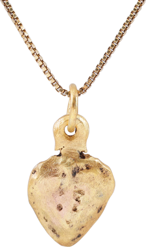 VIKING HEART PENDANT NECKLACE, C.950-1050 AD - The History Gift Store