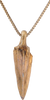 GREEK ARROWHEAD PENDANT NECKLACE, 300 - 100 BC - Fagan Arms