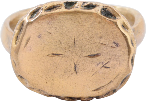 MEDIEVAL EUROPEAN RING, 10th-16th CENTURY, SIZE 9 - The History Gift Store