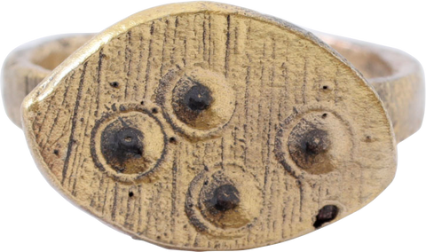 ANGLO SAXON RING, 6TH-8TH CENTURY AD, SIZE 2 ½ - The History Gift Store