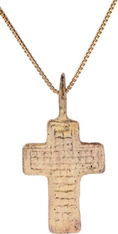 FINE EASTERN EUROPEAN CROSS NECKLACE - The History Gift Store