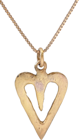 ANCIENT VIKING HEART PENDANT NECKLACE, 866-1067 AD - Fagan Arms