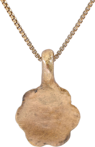 ROMAN WHEEL OF FORTUNE AMULET NECKLACE, 5TH-7TH CENTURY - Fagan Arms
