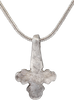 MEDIEVAL EUROPEAN SILVER CROSS 10TH -13TH CENTURY - The History Gift Store