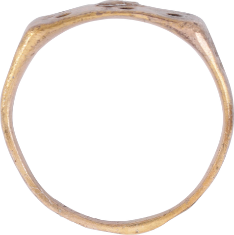 MEDIEVAL EUROPEAN, SAXON, C.500-800AD, RING 5 ½+ - The History Gift Store