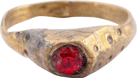 EUROPEAN LADIES FASHION RING, C.1300-1400, SIZE 5 1/4 - The History Gift Store