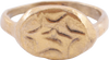 MEDIEVAL MYSTIC RING, 12th-14th CENTURY, SIZE 5 - The History Gift Store