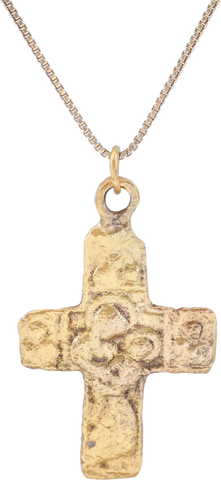 EUROPEAN GOTHIC CROSS NECKLACE C1400-1600 - Fagan Arms