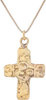 EUROPEAN GOTHIC CROSS NECKLACE C1400-1600 - Fagan Arms