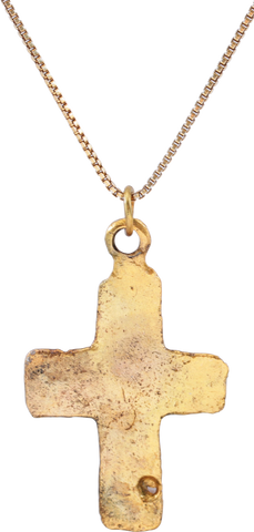 EUROPEAN GOTHIC CROSS NECKLACE C1400-1600 - Fagan Arms