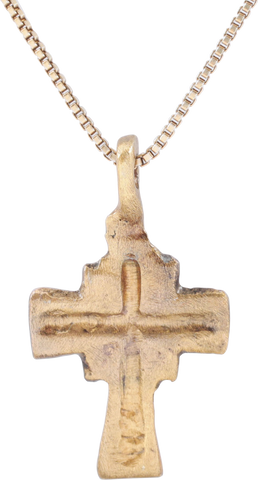 FINE EUROPEAN CROSS NECKLACE - The History Gift Store