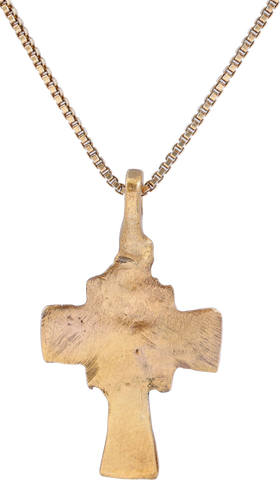 FINE EUROPEAN CROSS NECKLACE - The History Gift Store