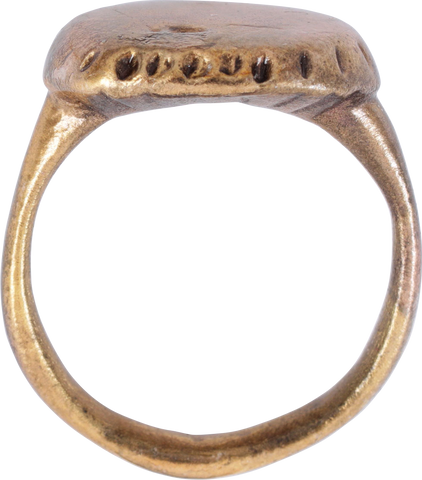 MEDIEVAL EUROPEAN RING 10th-16th CENTURY, SIZE 5 1/4 - The History Gift Store
