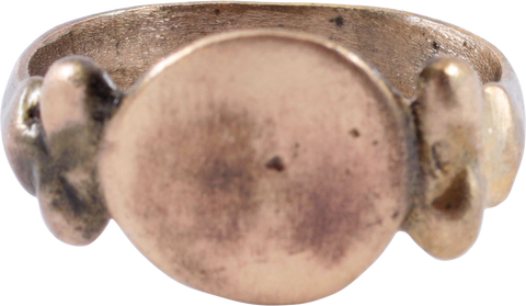 EUROPEAN BETROTHAL RING C.1600-1700, SIZE 10 3/4 - The History Gift Store