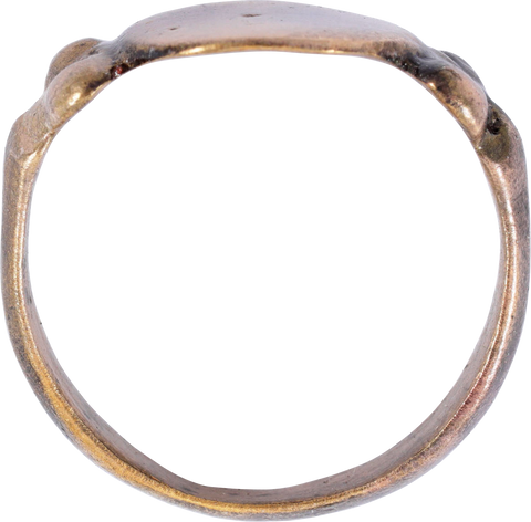 EUROPEAN BETROTHAL RING C.1600-1700, SIZE 10 3/4 - The History Gift Store