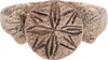 MEDIEVAL EUROPEAN CHRISTIAN RING, SIZE 12 1/2 - The History Gift Store