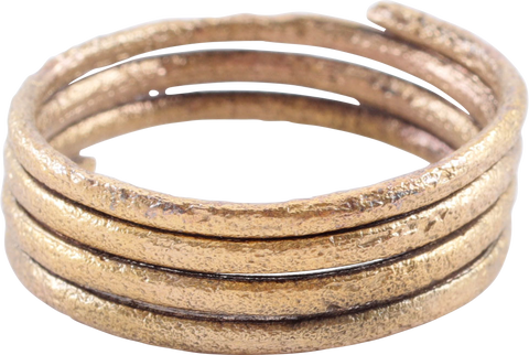 ANCIENT VIKING COIL RING 850-1050 AD, SIZE 11 1/2 - The History Gift Store
