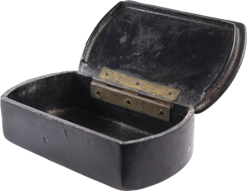 COLONIAL AMERICAN TABLE TOP SNUFF/TOBACCO BOX - The History Gift Store