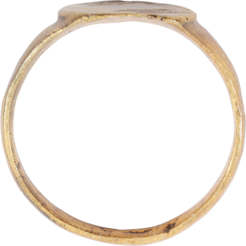MEDIEVAL EUROPEAN RING, 800-1000AD, SIZE 8 ½ - The History Gift Store