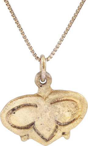 ANCIENT VIKING HEART PENDANT NECKLACE, C.850-1050 AD - Fagan Arms