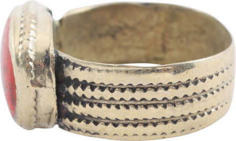 EASTERN EUROPEAN GYPSY RING, SIZE 9 ¾ - Fagan Arms