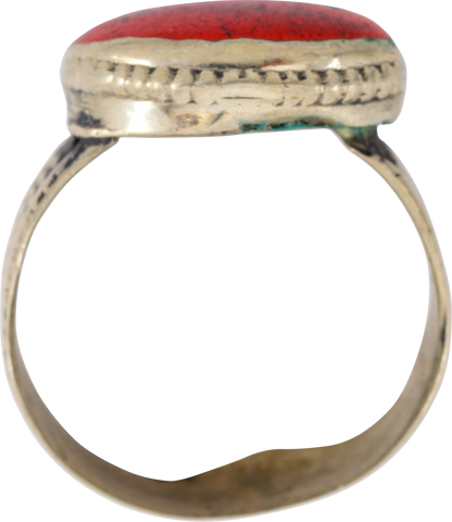 EASTERN EUROPEAN GYPSY RING, SIZE 9 ¾ - Fagan Arms