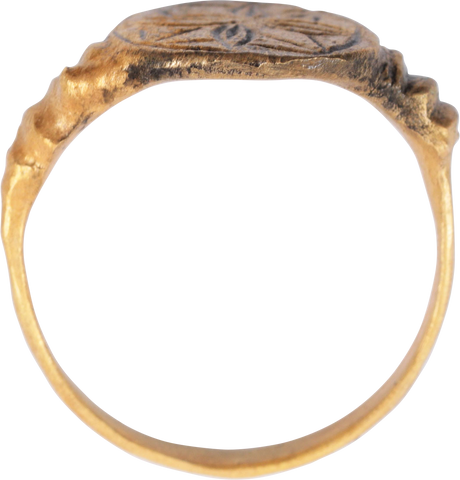 EUROPEAN CHRISTIAN RING, 1400-1600 SIZE 10 - The History Gift Store