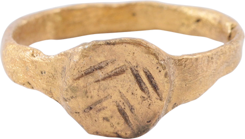 MEDIEVAL ENGLISH WOMAN’S RING, 6TH-12TH CENTURY AD, SIZE 5 1/4 - Fagan Arms