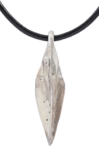 FINE GREEK ARROWHEAD PENDANT NECKLACE, C. 8th-3rd CENTURY BC - The History Gift Store