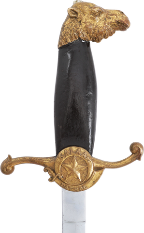 RARE VARIATION AMERICAN SECRET SOCIETY SWORD - The History Gift Store