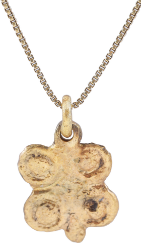 ANCIENT ROMAN QUATREFOIL PENDANT, 1st-2nd CENTURY AD - The History Gift Store