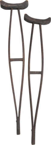 PAIR OF CRUTCHES FOR A CHILD - The History Gift Store