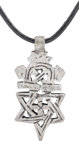 COPTIC CROSS NECKLACE, ETHIOPIA, 19TH CENTURY - Fagan Arms